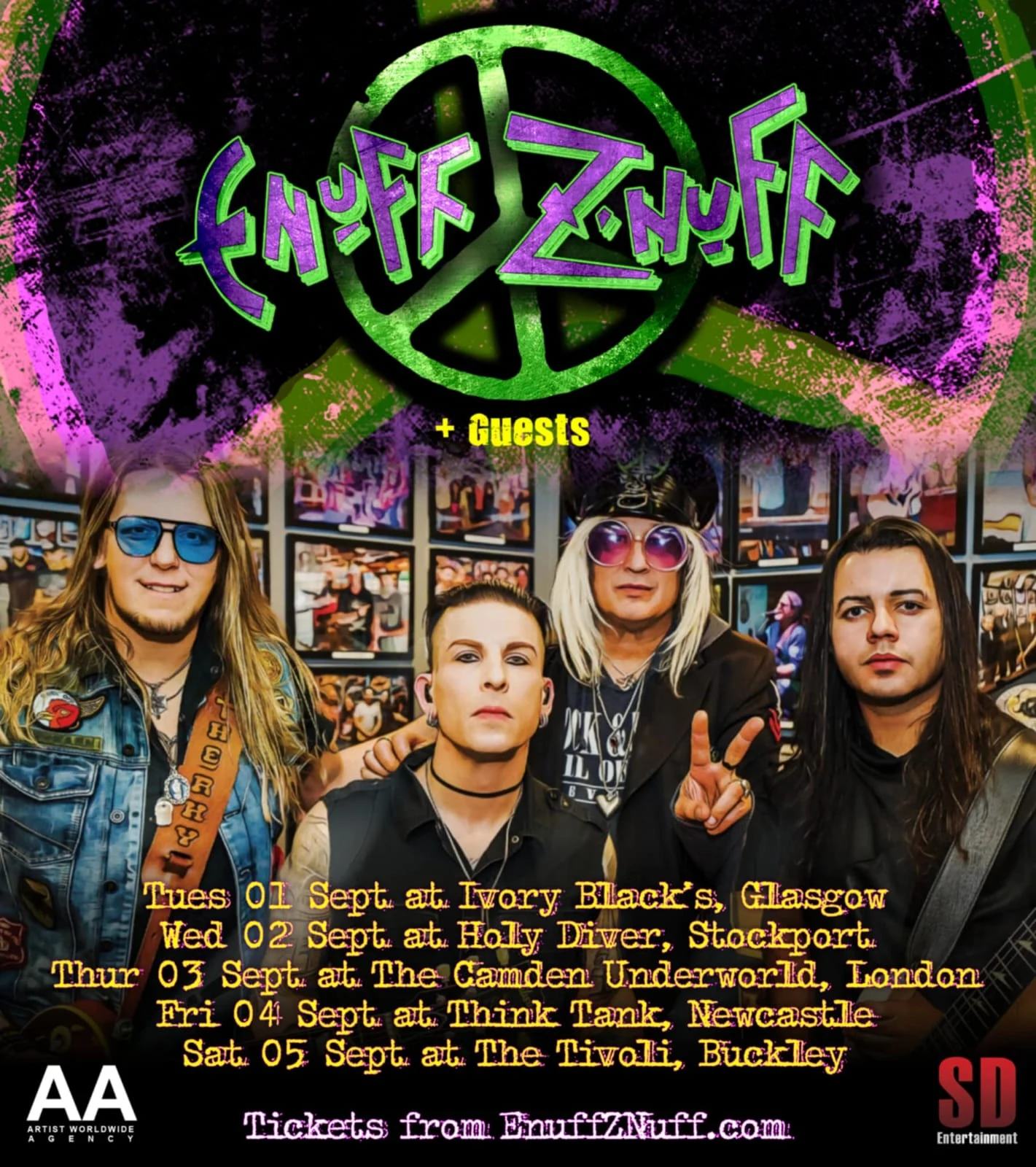 Enuff Z Nuff at Ivory Blacks