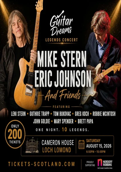 Guitar Dreams Legends show at Cameron House