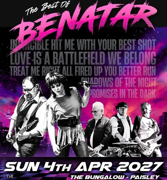 Pat Benatar Tribute Sunday 2pm at The Bungalow