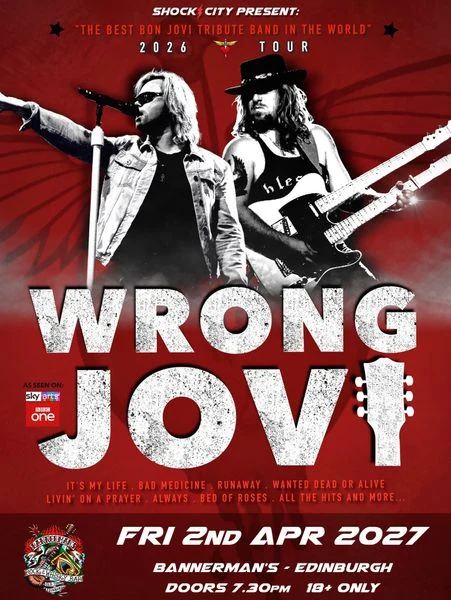 Wrong Jovi at Bannermans