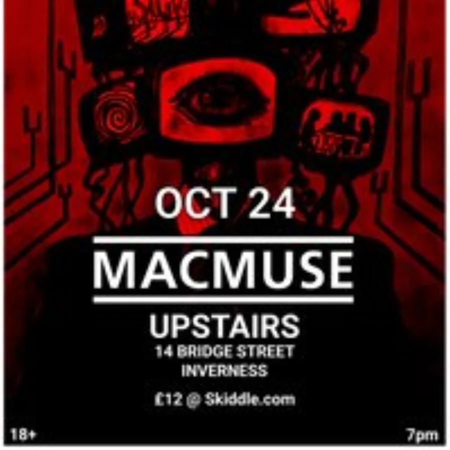 MacMuse in Upstairs, Inverness at Upstairs Inverness