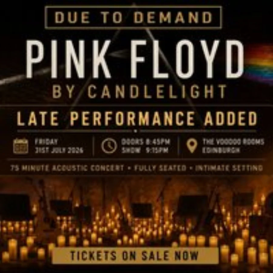 Pink Floyd by Candlelight - Late Performance at The Voodoo Rooms